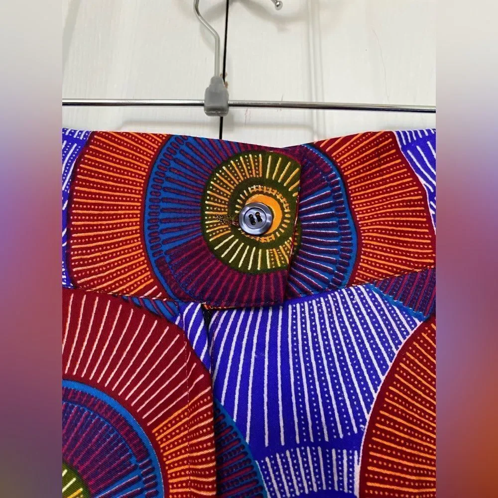 Bohemian Batik Patterned Skirt
